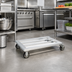 Thumbnail image #3 for New Age Mobile Aluminum Dunnage Rack, 49-3/4 in W x 20 in D x 8-1/4 in H, 1000 lb Capacity