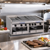 Thumbnail image #2 for Bakers Pride Dante Series 48-Inch Countertop Gas Radiant Charbroiler