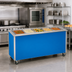 Thumbnail image #2 for Vollrath 4-Series Signature Server Mobile 5-Pan Wet Bain Marie Hot Food Station, 74 Inch
