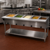 Thumbnail image #2 for Advance Tabco Triumph Supreme 5-Well Electric Hot Food Table with Sealed Wells and Open Base