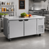 Thumbnail image #3 for Beverage-Air UCF67AHC Two-Section Undercounter Side-Mount Freezer, 67-Inch Wide, 20.08 Cu. Ft., Solid Doors