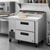 Thumbnail image #2 for Hoshizaki Steelheart 46-Inch One Section Pizza Prep Table with 2 Drawers