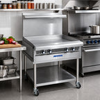 Thumbnail image #2 for Imperial (Middleby) Spec Series IHR-GT-24-M 24-Inch Gas Modular Add-A-Unit Griddle with Thermostatic Controls, 1-Inch Plate, 60,000 BTU