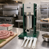 Thumbnail image #2 for Uniworld Economy Vertical 5 lb Stainless Steel Sausage Stuffer
