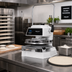 Thumbnail image #2 for Proluxe Endurance X1M Countertop Manual Pizza Dough Press with Heated Upper Platen