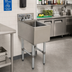 Thumbnail image #2 for Advance Tabco Special Value Series Underbar Freestanding Stainless Steel Hand Sink with Deck Mount Faucet, 15 x 21 x 32-3/4 Inches