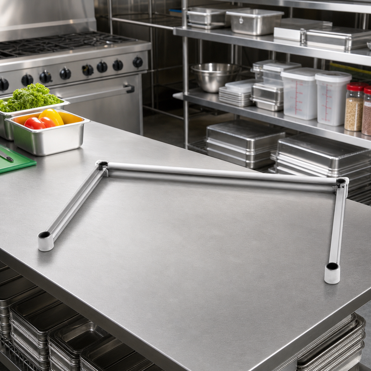 Product image #2 for Eagle Group 3-Sided Stainless Steel Channel Frame, 30 x 21 Inches