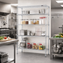 Thumbnail image #2 for EAGLEbrite 4-Tier Stationary Starter Wire Shelving Unit, 48 x 24 x 74 Inches, Zinc Finish