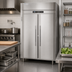 Thumbnail image #2 for Victory UltraSpec 49.02 Cu. Ft. Two-Section Reach-In Freezer with V-Core, Stainless Steel, Self-Contained