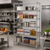 Thumbnail image #2 for Quantum WR74-2436S-5 5-Shelf Stainless Steel Wire Shelving Starter Unit