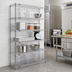 Thumbnail image #2 for Redipak 5-Tier Stationary Wire Shelving Unit, 36