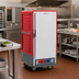 Thumbnail image #2 for Metro C5 3 Series Insulation Armour 3/4 Height Mobile Combination Heated Holding & Proofing Cabinet with Lip Load Slides