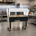 Thumbnail image #2 for Eagle Service Mate Deluxe Portable 4-Well Buffet Hot Food Table with Double-Sided Sneeze Guard, 63-1/2 Inch Wide, 120V