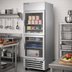Thumbnail image #2 for Beverage-Air Horizon Series One-Section Reach-In Freezer with Glass Half Doors, 23.32 Cu. Ft.