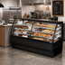 Thumbnail image #3 for True Dual Zone Curved Glass Glass-End Full Service Display Merchandiser, 77-1/4