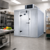 Thumbnail image #2 for AmeriKooler Quick Ship Indoor Walk-In Freezer with Aluminum Floor, Self-Contained Top-Mount R-448A Refrigeration, 5'-10 5/8