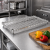 Thumbnail image #2 for Eagle Group 48-Inch W x 18-Inch D Chrome Dunnage Shelf with Removable Wire Mat