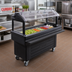 Thumbnail image #2 for Cambro Versa Food Bar 5-Foot Tray Rail Accessory, Black