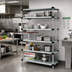Thumbnail image #2 for Quantum 5-Shelf Solid Stainless Steel Shelving Starter Kit, 72 x 24 x 63 Inches