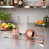 Thumbnail image #2 for Barfly 4-Piece Copper-Plated Cocktail Mixing Set with 17 oz Mixing Glass