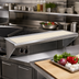 Thumbnail image #2 for Vulcan 60-Inch Counter Model Gas Charbroiler Cutting Board Accessory with Sani-Tuff Rubber Inserts