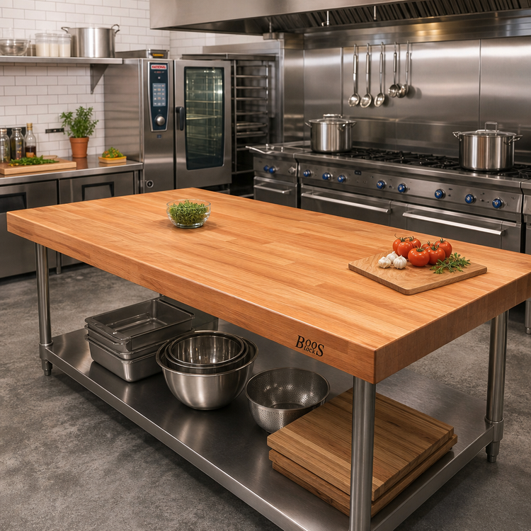 Product image #2 for Boos Block American Cherry Kitchen Countertop with Varnique Finish