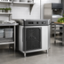 Thumbnail image #2 for RIDE Ice Machine Stand for Maestro Plus 414A, Stainless Steel Enclosed Cabinet