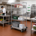 Thumbnail image #2 for Quantum 36-Inch x 24-Inch x 81-Inch Mobile Enclosure Cart with 4 Shelves, Chrome-Plated Finish