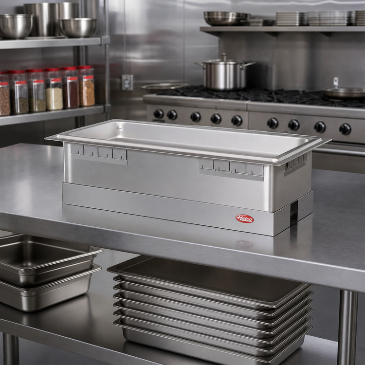 Product image #2 for Hatco Drop-In Rectangular Non-Insulated Heated Well for 1 Full-Size Pan