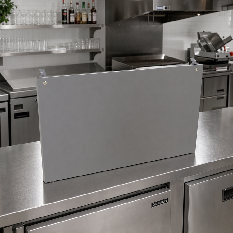 Product image #2 for Glastender 48-Inch Stainless Steel Locking Cover for BLD-48-S
