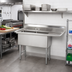 Thumbnail image #2 for Advance Tabco Fabricated 2-Compartment Sink with 24-Inch Right Drainboard, 14-Gauge 304 Stainless Steel