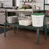 Thumbnail image #2 for Quantum Green Epoxy Antimicrobial Dunnage Rack Platform Rack, 60 x 18 x 14 Inches, 600-800 lb Capacity