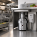 Thumbnail image #2 for InSinkErator SS-1000™ 10 HP Complete Trough Mount Food Waste Disposer Package with CC-202 Control Center