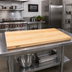 Thumbnail image #2 for John Boos Boos Block 72 x 48 x 1-3/4-Inch Edge Grain Maple Kitchen Countertop with Penetrating Oil Finish
