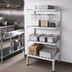 Thumbnail image #2 for Channel T-Bar Cantilever Shelving Section, 60 Inch W x 20 Inch D x 72 Inch H, Aluminum