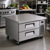 Thumbnail image #2 for Turbo Air Super Deluxe Extended Top 2-Drawer Chef Base Refrigerator