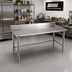 Thumbnail image #2 for Eagle Spec-Master 84-Inch x 30-Inch Stainless Steel Work Table with 4-1/2-Inch Backsplash