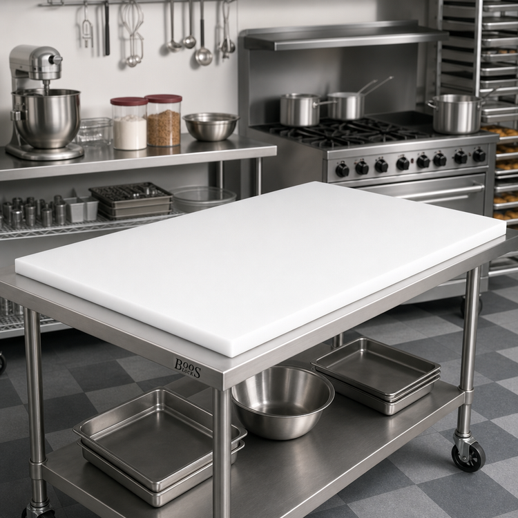 Product image #2 for John Boos 60 Inch x 30 Inch Reversible Poly Replacement Work Table Top