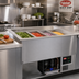 Thumbnail image #2 for Hatco Quick Ship 3-Pan Top-Mount Drop-In Refrigerated Well, R-290, Self-Contained