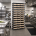 Thumbnail image #2 for Quantum Heavy Duty Stationary Wire Shelving Unit with 13 Shelves and 36 QSB109 Bins, 36