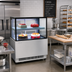 Thumbnail image #2 for Turbo Air 36-Inch Refrigerated Bakery Display Case with Straight Tempered Glass Front, 9 Cu. Ft.