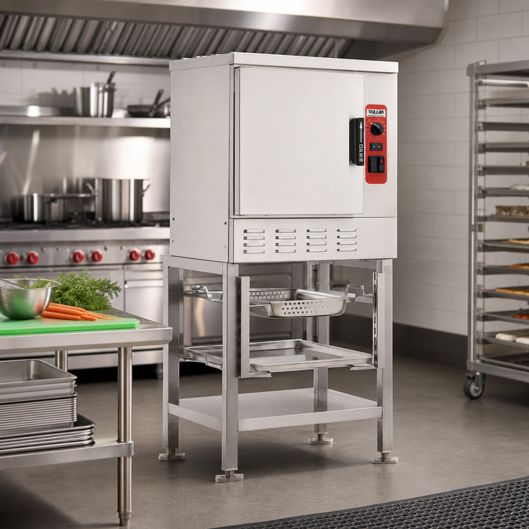 Product image #2 for Vulcan C24EA3-PS PowerSteam 24-Inch Countertop Electric Convection Steamer, 1 Compartment, 3-Pan Capacity