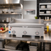 Thumbnail image #3 for Vulcan 48-Inch Countertop Gas Heavy-Duty Griddle with IRX Infrared Burners and Drawer