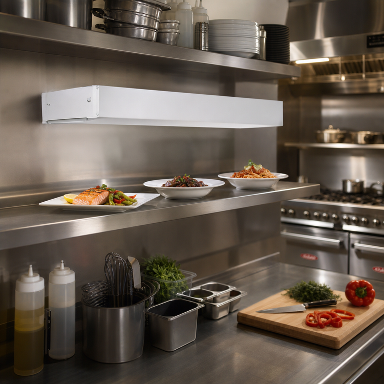 Product image #2 for Hatco Glo-Ray 36-Inch Infrared Strip Heater, Single, Unlighted, Aluminum, 575W, 120V