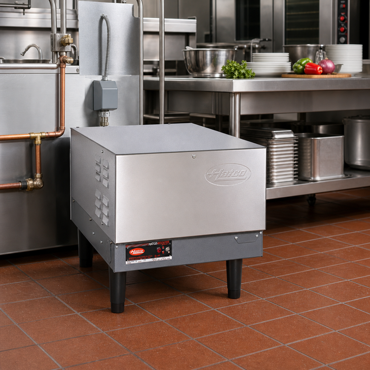 Product image #2 for Compact Floor Model Electric Booster Water Heater, 6 Gallon, 57 kW, 208V, 3-Phase
