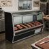 Thumbnail image #2 for Howard-McCray 32E Series 74-Inch Curved Glass Self-Contained Red Meat Service Case