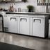Thumbnail image #2 for True Three-Section Pass-Thru Back Bar Cooler, 90-3/8 Inch Wide, 6 Solid Locking Doors