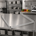 Thumbnail image #2 for Eagle 3-Sided Double Truss Frame, 72 x 30 Inches, Chrome-Plated
