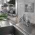 Thumbnail image #2 for T&S Brass B-0720 Wall-Mount Single-Temperature Sill Faucet with Vacuum Breaker and Garden Hose Outlet