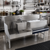 Thumbnail image #2 for Advance Tabco Prestige Supreme 48-Inch Stainless Steel Uni-Serv Speed Bar with Right Ice Bin, Dump Sink and Blender Recess